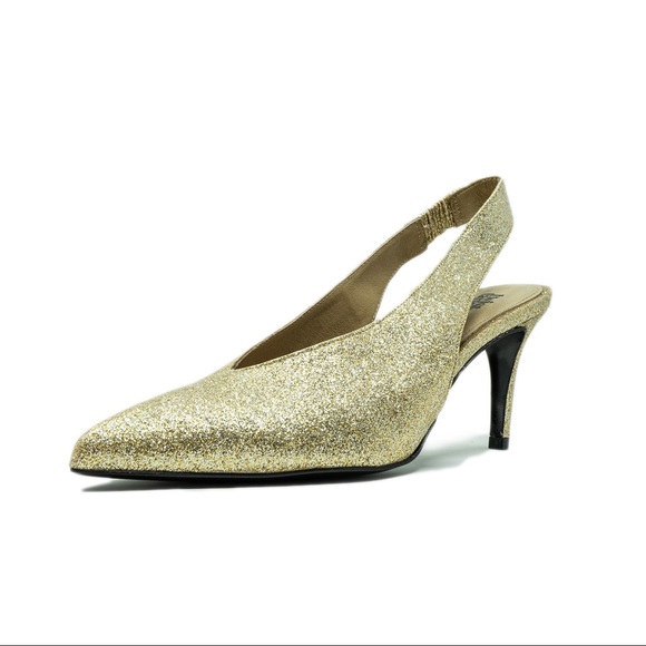 Twist & Tango Slingback Pumps, Gold, Size: 11 | EU 41 - Picture 2 of 6